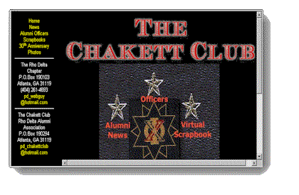 The Chakett Club:  Rho Delta's  Alumni Association